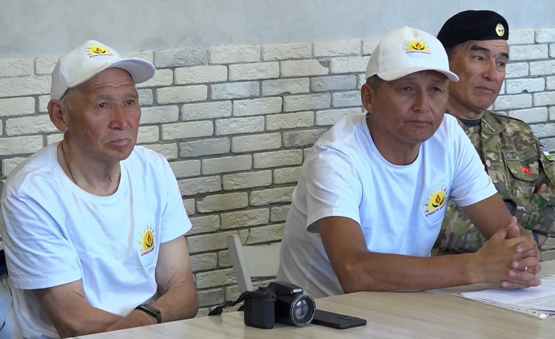 Казахстанские велосипедисты, отправившиеся из Астаны в Москву, сделали остановку в Пензе